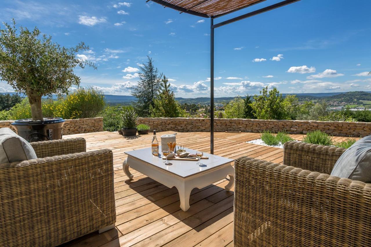 Villa Domitia Chambre D'Hotes Luberon Бонньё Экстерьер фото