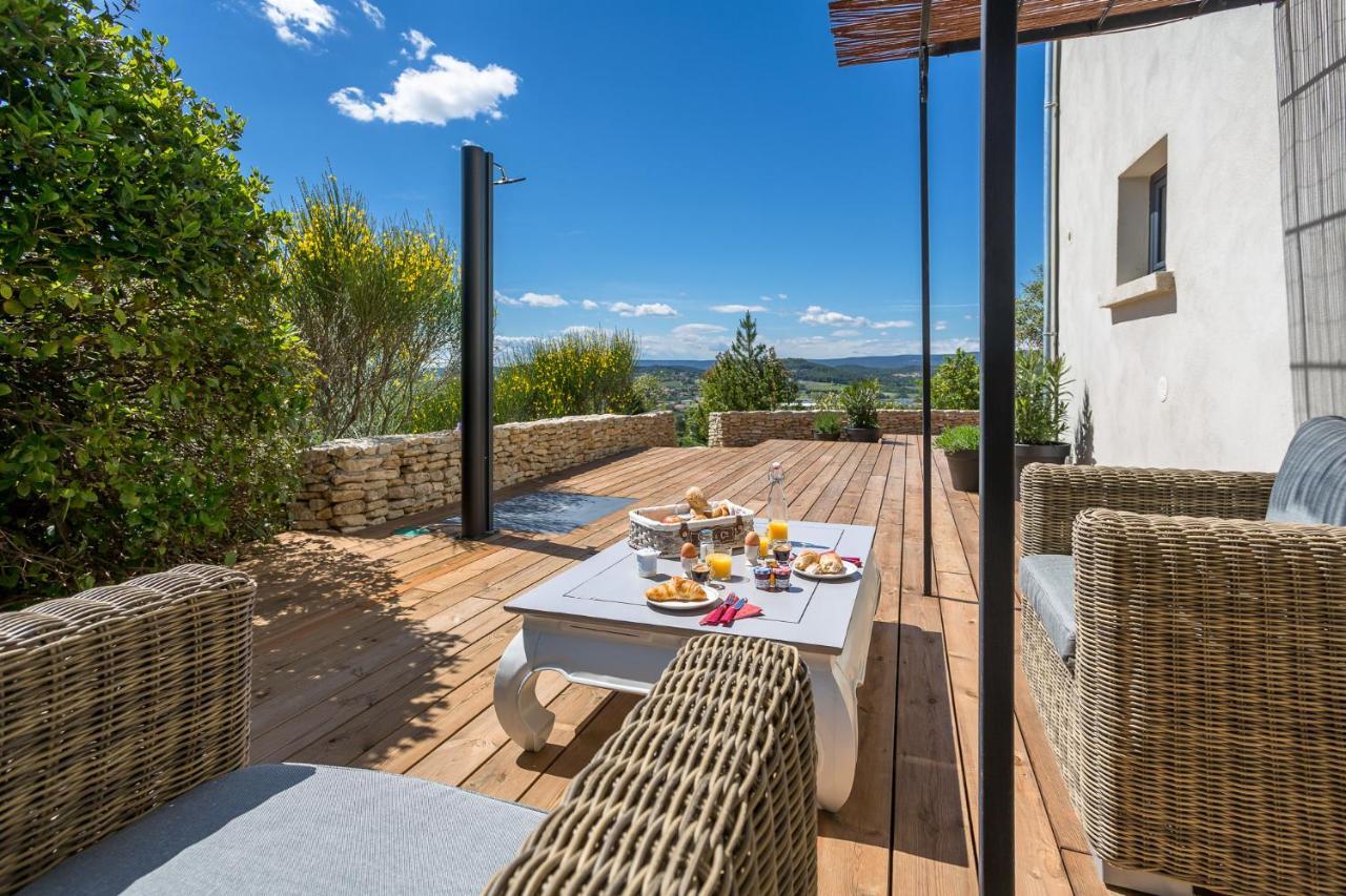 Villa Domitia Chambre D'Hotes Luberon Бонньё Экстерьер фото