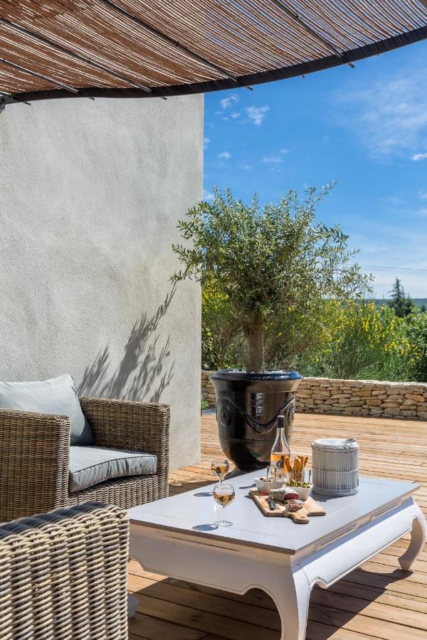 Villa Domitia Chambre D'Hotes Luberon Бонньё Экстерьер фото